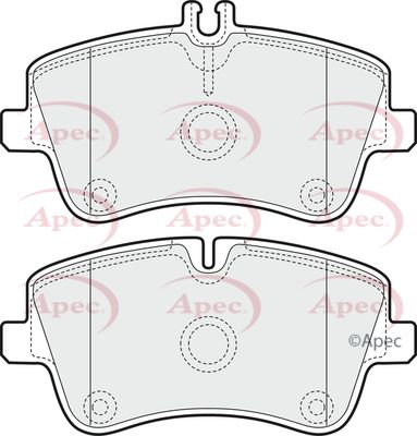 APEC Front Brake Pads PAD1166
