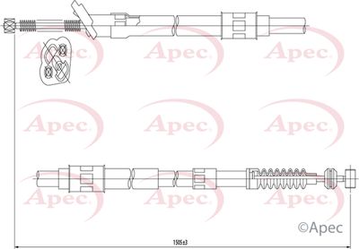 APEC Brake Cable CAB1441