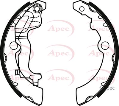 APEC Brake Shoes SHU809