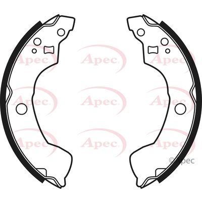 APEC Brake Shoes SHU664