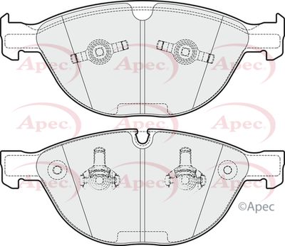 APEC Front Brake Pads PAD1742