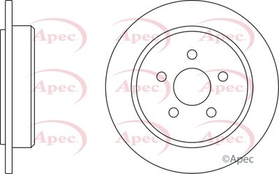 APEC Brake Disc DSK2038