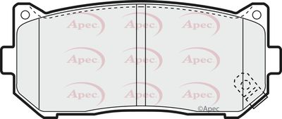 APEC Rear Brake Pads PAD1101