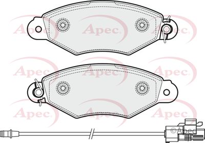 APEC Front Brake Pads PAD1982