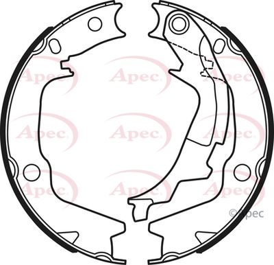 APEC Brake Shoes SHU764