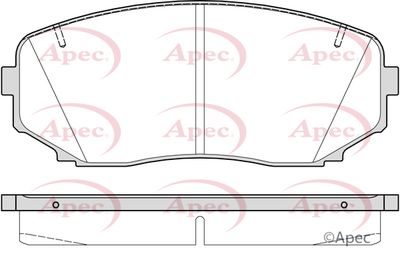 APEC Front Brake Pads PAD2379