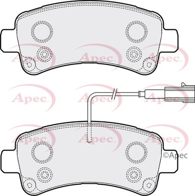 APEC Rear Brake Pads PAD2125