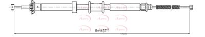 APEC Brake Cable CAB1554