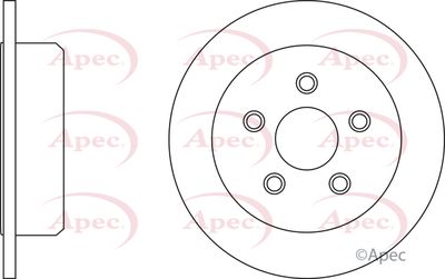 APEC Brake Disc DSK2802