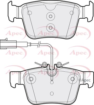 APEC Rear Brake Pads PAD2159