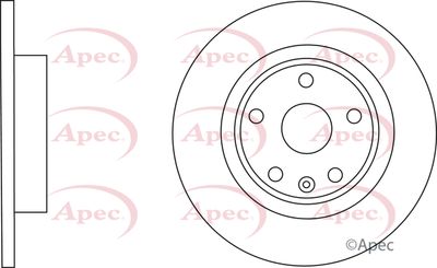 APEC Brake Disc DSK2755
