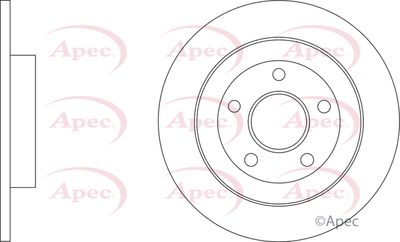 APEC Brake Disc DSK3491