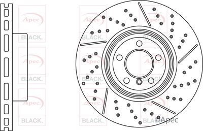APEC Brake Disc DSK3107B