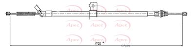 APEC Brake Cable CAB1668