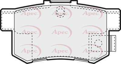 APEC Rear Brake Pads PAD1066