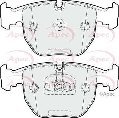 APEC Rear Brake Pads PAD1965