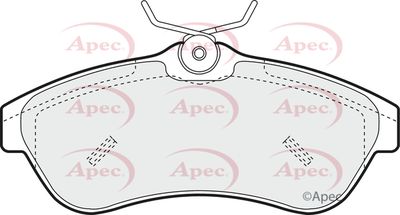 APEC Front Brake Pads PAD1250