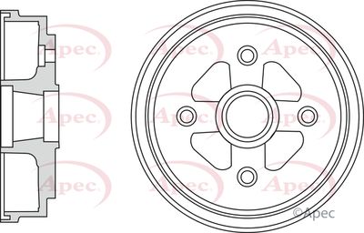 APEC Brake Drum DRM9987