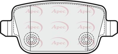 APEC Rear Brake Pads PAD1532