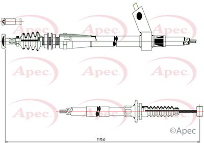 APEC Brake Cable CAB1560