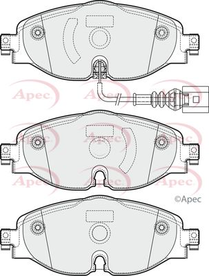 APEC Front Brake Pads PAD1902