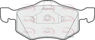 APEC Front Brake Pads PAD1254