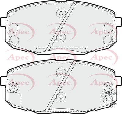 APEC Front Brake Pads PAD1555