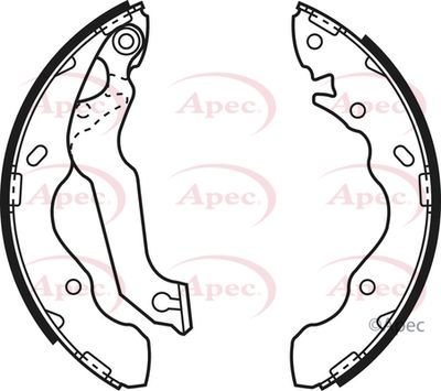 APEC Brake Shoes SHU643
