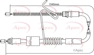 APEC Brake Cable CAB1185