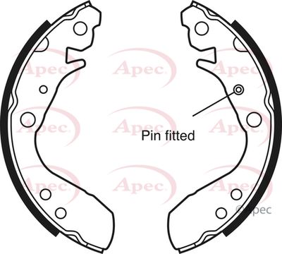 APEC Brake Shoes SHU692