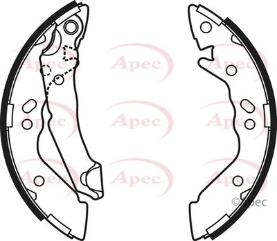 APEC Brake Shoes SHU590