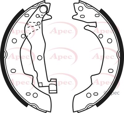 APEC Brake Shoes SHU524