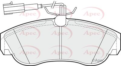 APEC Brake Pad PAD1206