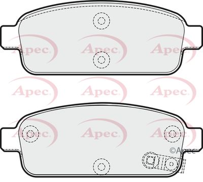 APEC Rear Brake Pads PAD1773