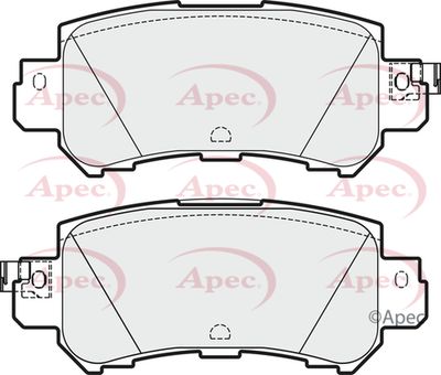 APEC Rear Brake Pads PAD1916