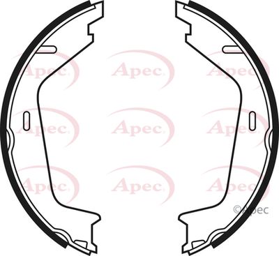 APEC Brake Shoes SHU555