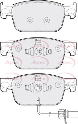 APEC Front Brake Pads PAD2150