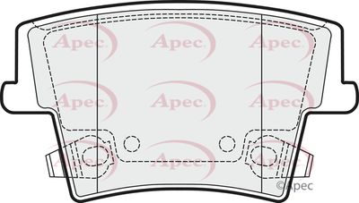 APEC Rear Brake Pads PAD1485
