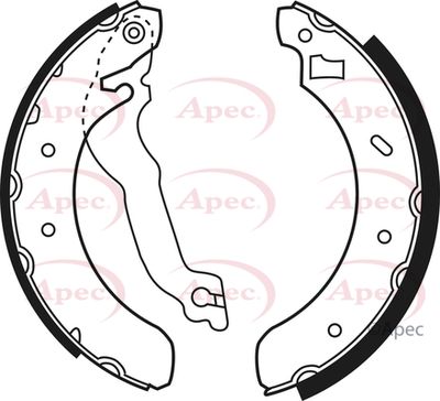 APEC Brake Shoes SHU493