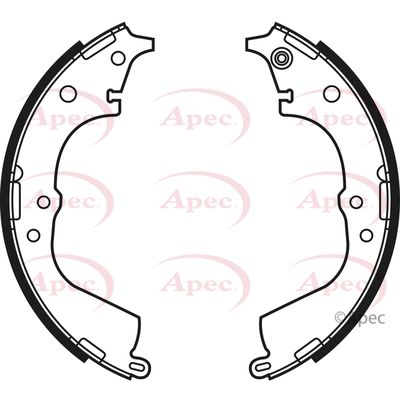 APEC Brake Shoes SHU564