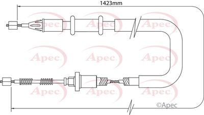 APEC Brake Cable CAB1306