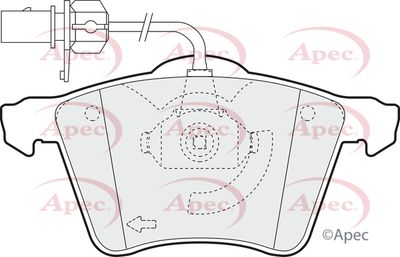 APEC Front Brake Pads PAD1323