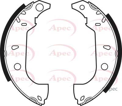 APEC Brake Shoes SHU460