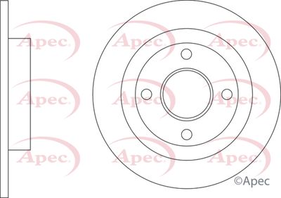 APEC Brake Disc DSK3393