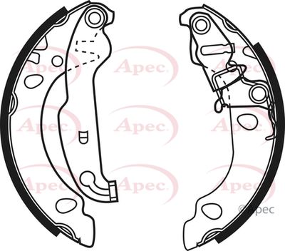 APEC Brake Shoes SHU636