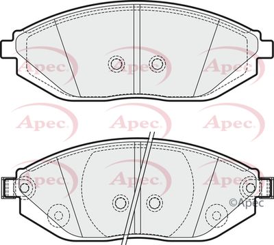APEC Front Brake Pads PAD1874