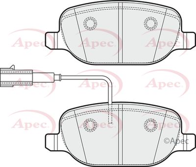 APEC Rear Brake Pads PAD2039