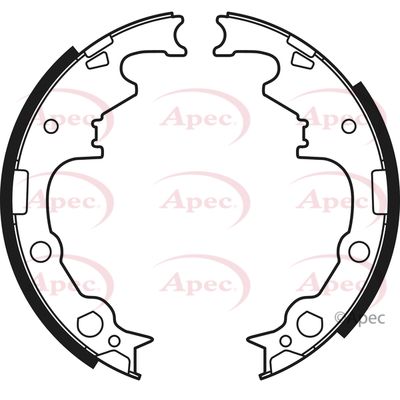 APEC Brake Shoes SHU608