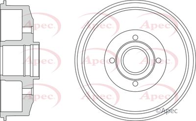APEC Brake Drum DRM9209