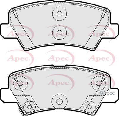 APEC Rear Brake Pads PAD2213